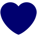 navyblueheart