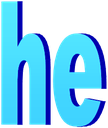 he