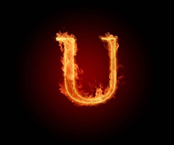 u