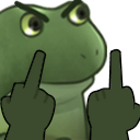 mittelfingerfrog