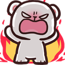 whitebearangry