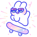 bunnyskateboard