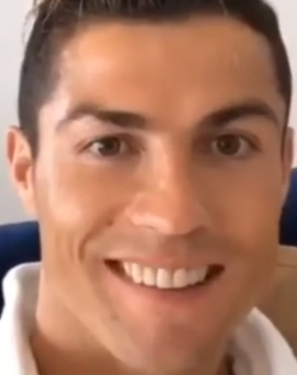 ronaldosmiling