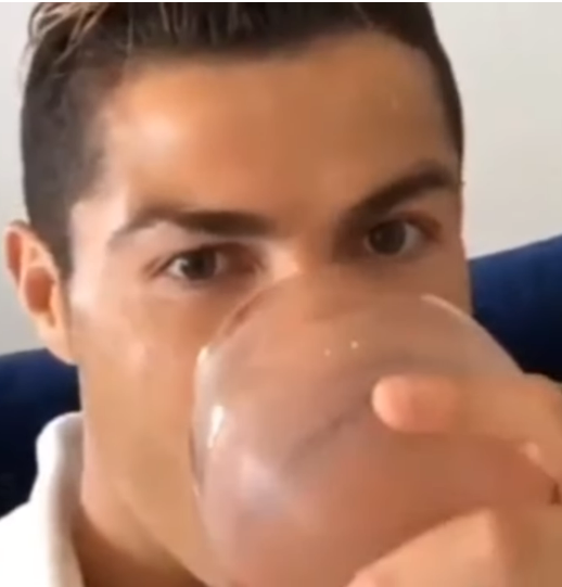 ronaldodrinking