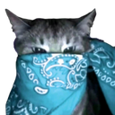 cyanbandanacat